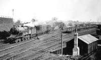 B12 4-6-0 61529 leaving Fraserburgh on 19 May 1949 with the 9.10 am train for Aberdeen.<br><br>[G H Robin collection by courtesy of the Mitchell Library, Glasgow 19/05/1949]