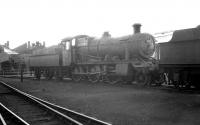 Churchward 43XX 2-6-0 no 7332 on Reading GW shed in October 1961<br><br>[K A Gray 06/10/1961]