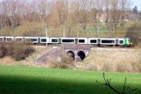 Stopping service near Church Brampton, Northampton, on 6th April 2015.<br><br>[John Steven 06/04/2015]