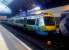 First ScotRail 170414 photographed following arrival at Glasgow Queen Street on 31 March 2015 with the 0945 ex-Edinburgh Waverley. [See image 50712]<br><br>[John Yellowlees 31/03/2015]