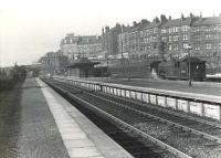 V1 67621 preparing to leave Springburn with a Milngavie train in October 1958.<br><br>[G H Robin collection by courtesy of the Mitchell Library, Glasgow 07/01/1958]