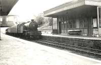 V3 67670 photographed at Blairhill and Gartsherrie in the summer of 1958 with a Hyndland to Airdrie service. The station was renamed plain Blairhill in 1966. [See image 20115]  <br><br>[G H Robin collection by courtesy of the Mitchell Library, Glasgow 26/08/1958]