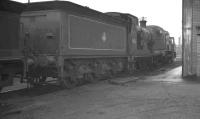 Pickersgill ex-Caledonian 4-4-0 no 54476 on shed at Stirling South, thought to be in 1959.<br><br>[K A Gray //1959]
