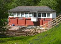 A smart looking Fouldubs Junction signal box bathed in sunshine on 20 May 2015. [See image 27559]<br><br>[John Furnevel 20/05/2015]