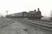 Dawsholm shed's ex-Caledonian <I>'Jumbo'</I> 0-6-0 no 57472 approaching Scotstoun East station on 9 August 1957 with a Rutherglen - Balloch train<br><br>[G H Robin collection by courtesy of the Mitchell Library, Glasgow 09/08/1957]