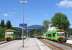 An interesting network of branch lines radiates northwards from Plattling on the Passau-Regensburg main line, now operated on a franchise basis by the private Waldbahn company. The heart of this network in the Bayerischer Wald (Bavarian Forest) is at Zwiesel - seen here on 17th June - where branches radiate to Bodenmais and Grafenau, the main spine continuing north to the Czech border at Bayerisch Eisenstein, then onwards to Pilsen (as in the beer).<br><br>[David Spaven 17/06/2015]