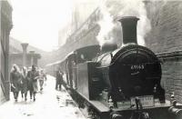 N15 0-6-2T 69163 calls at Anderston Cross on 6 May 1961 with the BLS Bathgate and District rail tour from Maryhill Central. The station closed in August 1959, only to reopen some 20 years later as plain Anderston. <br><br>[G H Robin collection by courtesy of the Mitchell Library, Glasgow 06/05/1961]