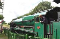 Southern 4-6-0 No 850 <I>'Lord Nelson'</I> seen at Ropley on the Mid-Hants Railway on 19 July 2015.<br><br>[Peter Todd 19/07/2015]