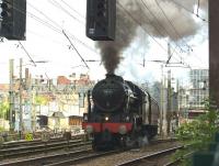 46115 <I>Scots Guardsman</I> sets off from Preston on 15 July 2015 with <I>The Fellsman</I> railtour to Carlisle.<br><br>[John McIntyre 15/07/2015]