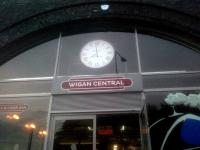 No, not a new station, but a rail arch bar in Queen Street on the south side of Wigan North Western. The bar comes complete with real ale, craft cider, a beer library and real-time information about train running at both North Western and Wallgate stations.<br><br>[John Yellowlees 05/08/2015]