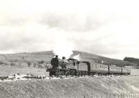 Ex-LMS 2P 4-4-0 40574 leaving Waterside on 28 March 1959 heading for Ayr.<br><br>[G H Robin collection by courtesy of the Mitchell Library, Glasgow 28/03/1959]