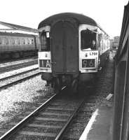 A Swindon class 123 DMU northbound at High Wycombe in 1973. [Ref query 46049]<br><br>[Bill Roberton //1973]
