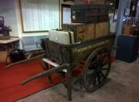 Speaking of heavy loads [see image 52609], there's quite a lot of luggage on this cart - though no doubt the cases are all empty. But it could have been loaded like this, and it doesn't seem to have any brakes...<br><br>[Ken Strachan 26/08/2015]