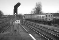 2HAP 6090 enters Twickenham, heading west in January 1987.<br><br>[Bill Roberton /01/1987]