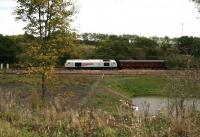 67026 <I>Diamond Jubilee</I> hauls a train of empty stock for a steam special out of the north end of Millerhill yard towards Waverley on 23 September 2015. At the rear of the train is A4 60009 <I>Union of South Africa</I>.<br><br>[John Furnevel 23/09/2015]