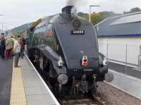 60009 at rest at Tweedbank shortly before the return to Edinburgh.<br><br>[Bill Roberton 11/10/2015]