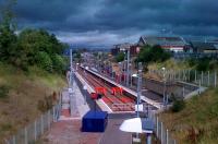 Dramatic skies were seen over Larkhall on 4th August 2009; however no bolt of lightning ensued.<br><br>[Colin McDonald 04/08/2009]