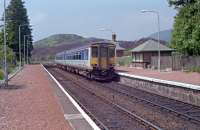 Southbound Sprinter at Tulloch in 1990 on a sweltering summer afternoon.<br><br>[Ewan Crawford //1990]