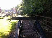 So that's why they call it a branch line. The siding behind the signal box at Highley needs some vegetation clearance on 26th August. [See image 41609] for the other end of the siding.<br><br>[Ken Strachan 26/08/2015]