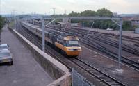 43052 passes Craigentinny in 1989 with only a short time to go before the ECML electrification project completed.<br><br>[Ewan Crawford 12/06/1989]