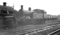 Wainright SECR 'H' class 0-4-4T no 31522 in the shed yard at Tunbridge Wells West in August 1961.<br><br>[K A Gray 20/08/1961]