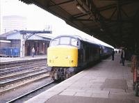 45001 calls at Reading Station at 1255 on 10 February 1983.<br><br>[Peter Todd 10/02/1983]