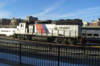 NJ Transit <I>Switcher</I> (I believe that's what they call them, even though they are twice the size of your average Class 20) No. 4301 at rest between carriage shunting duties at Hoboken NJ Transit Station and Ferry Terminal.<br><br>[Robert Blane 27/01/2013]