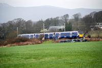 A westbound 334.004 at Brooks Crossing in December 2015.<br><br>[Ewan Crawford 28/12/2015]