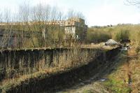 The Middle Peak Quarry loading point is to the left (with the quarry even further to the left connected by conveyor) in this 2005 view looking to what is now Ravenstor station.<br><br>[Ewan Crawford 13/01/2005]