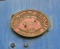 Among the exhibits at the Nairobi Railway Museum is a diesel 0-6-0 by Andrew Barclay of Kilmarnock, builder's no 567. The makers plate is still in good condition. Long way from Caledonian Works.<br><br>[Alistair MacKenzie 17/03/2014]