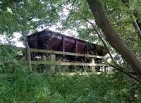 If you go down to the woods today, you will find a coal wagon acting as a 'gate guardian' at the North end of the Tanfield Railway. For a little more steam [see image 42633].<br><br>[Ken Strachan 11/07/2015]
