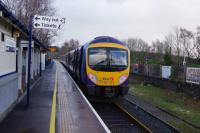 First TPE 185133 waits at Windermere to return to Oxenholme on 30 January 2016. This service transfers to Arriva Trains North when the franchise changes in April.<br><br>[John McIntyre 30/01/2016]