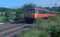 311092 just west of Bearsden station en route to Westerton in 1988.<br><br>[Ewan Crawford //1988]