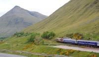 The West Highland sleeper heads north at County March Summit in 2015.<br><br>[Ian Millar //2015]