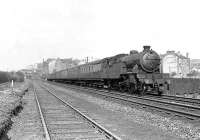 V3 2-6-2T 67613 photographed shortly after leaving Singer on 12 April 1958 with a Helensburgh Central - Bridgeton Central train. [Ref query 14175] <br><br>[G H Robin collection by courtesy of the Mitchell Library, Glasgow 12/04/1958]