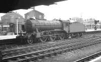 Gresley K3 2-6-0 61817 poses at Doncaster station on 8 September 1962. The visitor from March shed (31B) was withdrawn 8 days after the photograph was taken and cut up at the works of the Central Wagon Co, Wigan, the following June.<br><br>[K A Gray 08/09/1962]