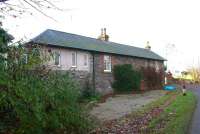 The closed station at Parton (1861-1965) between Castle Douglas and Newton Stewart on the Port Road. Photographed from the A713 in November 2005. [Ref query 3563]  <br><br>[John Furnevel 12/11/2005]