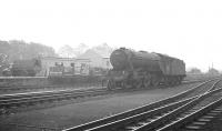 60836 at the south end of Perth station on a grey day in September 1966. The V2 was allocated to Dundee Tay Bridge shed (62B) at the time and remained there until final withdrawal at the end of that year. The locomotive was subsequently put to further use pending final disposal [see image 24572].<br><br>[K A Gray /09/1966]