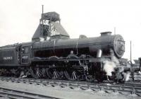 Rebuilt 'Patriot' 45527 <I>Southport</I> photographed on 12 March 1950 in the shed yard at Polmadie.   <br><br>[G H Robin collection by courtesy of the Mitchell Library, Glasgow 12/03/1950]