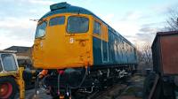 26040 in Barclay's yard at the former Methil terminus and yard shortly before the move to Whitrope Siding.<br><br>[Jeffray Wotherspoon 05/03/2016]