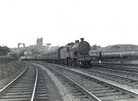 40644 passing Castlehill Junction, Ardrossan, on 6 July 1959 with a train for Kilmarnock. <br><br>[G H Robin collection by courtesy of the Mitchell Library, Glasgow 06/07/1959]