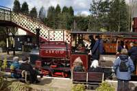 CSR No 19 a Hudswell-Clarke 0-4-0ST at Statfold Barn Farm. (CSR = Colonial Sugar Refining Co. Ltd., Fiji.)<br><br>[Peter Todd 09/04/2016]