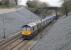 Several cuttings to the south of Lancaster have had drains installed recently along with re-profiling to prevent landslips. 66429 and 66425 are seen approaching Hampson Lane near Galgate with the <I>Tesco Express</I> on 4th April 2016. <br><br>[Mark Bartlett 04/04/2016]