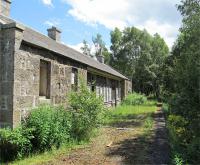 View to Craigellachie at Grantown-on-Spey where the building is surrounded by green in the summertime.<br><br>[Clive Meredith /06/2015]