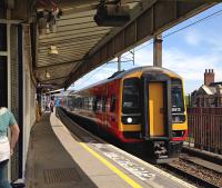 Platform 14 at Manchester Piccadilly. En route to Liverpool Lime Street with lots of delays. Little wonder I prefer the S & C when it works!<br><br>[Bruce McCartney 03/06/2016]