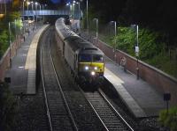 47832 leads an SRPS excursion returning from Liverpool to Glenrothes with Thornton into Dalgety Bay on 11 June.<br><br>[Bill Roberton 11/06/2016]