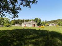 Carron Station.  This delightful little station nestled deep in the Strathspey hills commands an admiring glimpse into a long past era.  The platforms remain extant, despite the infill and encroaching vegetation.  The property is now privately owned.<br><br>[Clive Meredith 05/06/2016]