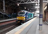 68025 'Superb' at Waverley station.<br><br>[David Panton 06/06/2016]