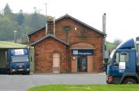 Goods shed conversion. View across the former goods yard at Lazonby in May 2006, with the site in use by the local bakery company. The station is behind the camera [see image 48641].  <br><br>[John Furnevel 06/05/2006]