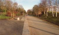 View east from the eastbound (Aberdeen bound) platform at Culter station.<br><br>[Ewan Crawford 04/02/1997]